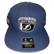 Tampa Bay Lightning NHL Fanatics Authentic Pro Draft Blue Snapback Hat Hat Cap