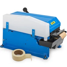 VEVOR Manual Water Activated Tape Dispense Gum FX-800 Carbon Steel Adjustable