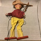 Vintage Mexican Spanish Señor Marionette Puppet~Hand Painted~Strings Attached — photo 4