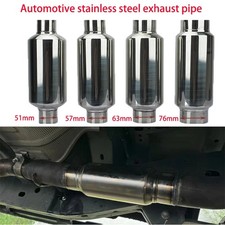 Universal Car Exhaust Muffler Resonator Stainless Steel Muffler Tip Exhaust Tail