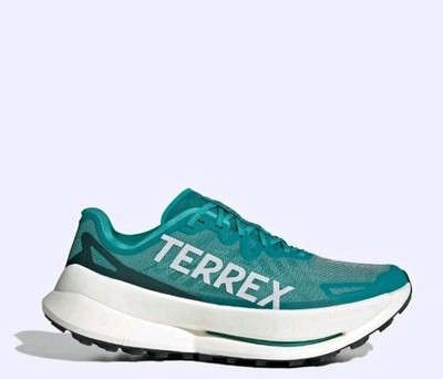 adidas Terrex Agravic Speed Ultra Trail Running Pure Teal JR5238 Men's US 8.5
