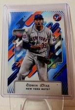 2025 Topps Pristine Edwin Diaz Blue Parallel /75 New York Mets 🔥 🔥