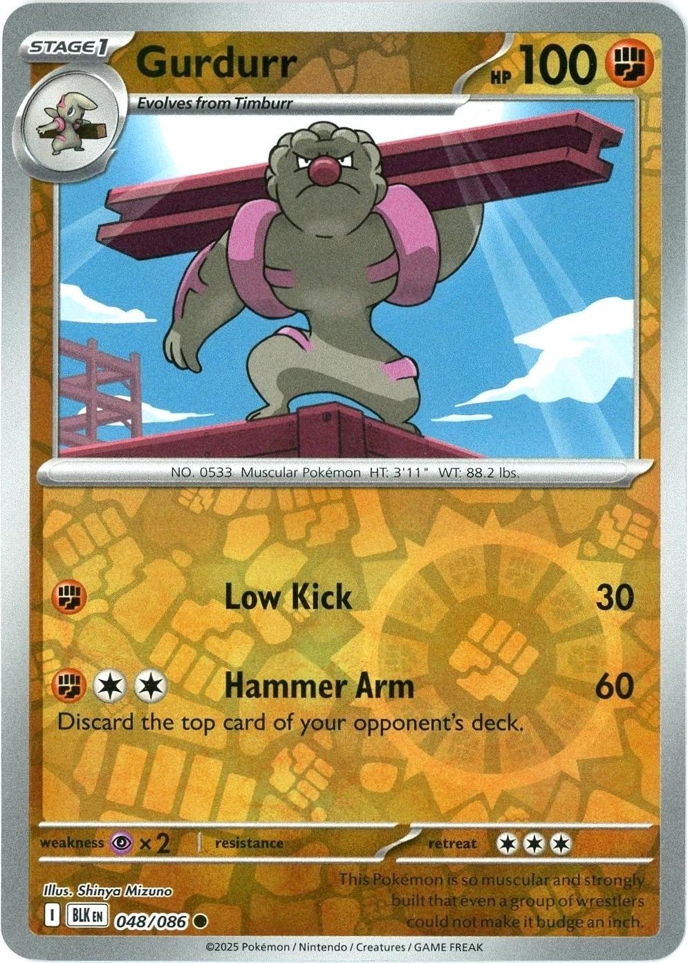 Choose Your Cards Pokemon Black Bolt NM Holo and Reverse
