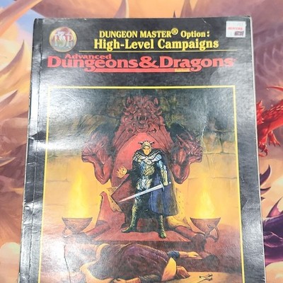 TSR Advanced Dungeons & Dragons Dungeon Master Option: High-Level Campaigns 2156