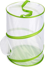 20" Large Butterfly Habitat, Giant Collapsible Insect Mesh Cage Terrarium Pop-Up