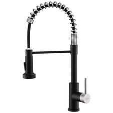 Stainless Steel Kitchen Faucet with Pull Down Sprayer
