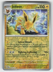 Jolteon 029/131 Reverse Holo Prismatic Evolutions