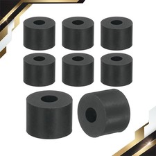 12Pcs Thick Rubber Spacer 5/8 Inch OD x 1/4 Inch ID x 1/2 Inch Thickness Round
