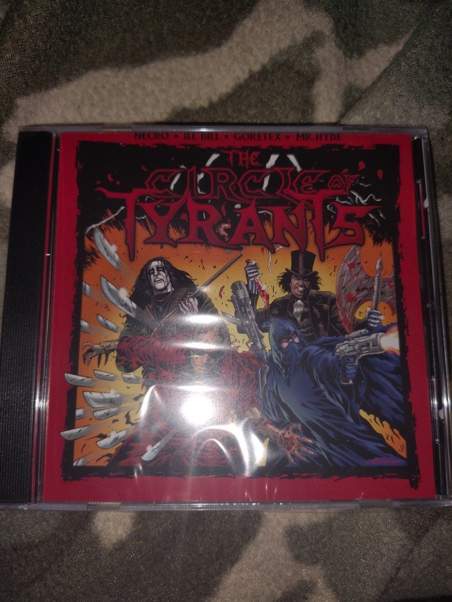 Necro Circle Of Tyrants New Cd Rare Vinnie Paz Goretex Non Phixion