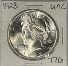 New Listing1923 Peace Silver Dollar Coin GEM UNC