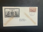 Canada 1946 1st day cover 8-cent definitive Peace WW II ? Cachet