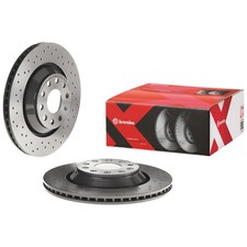 Brembo Bremsscheiben gelocht 310mm hinten passend für VW Golf 7 Passat B8 Tiguan