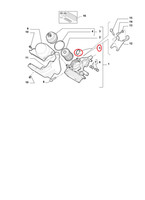 Dichtung Dichtung ÖLfilterhalter Fiat Punto - 500L Original 55211284