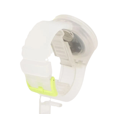 Swatch SB02K100, Big Bold Chrono 47mm Neon Jelly Quartz Watch