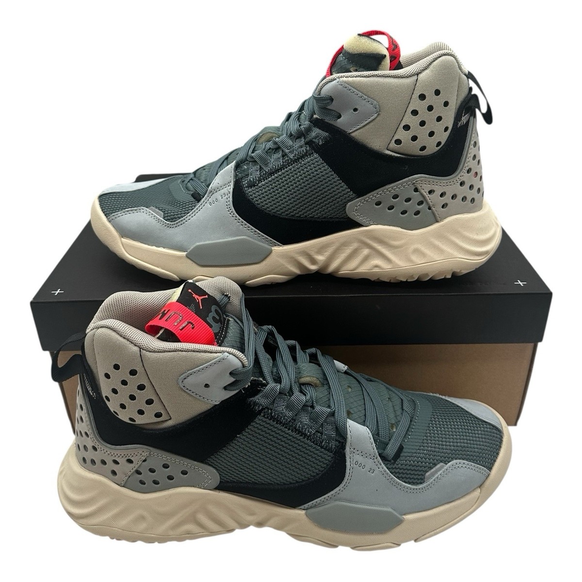 Jordan Delta Mid Basketball Shoes Men's Size 8 Hasta/Bright