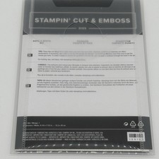 Stampin Up Embossing Spots And Dots Die Polka Dots Magnetic Card Included 159164