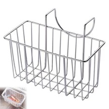 Sponge Holder Kitchen Stainless Steel Caddy Organizer Dish Draining Sink Basket