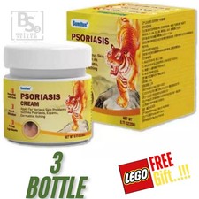 3 x Psoriasis  Antifungal  Dermatitis  Itching Eczema Cream 20g Fast Relieve