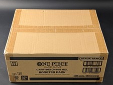 One PIece OP-13 Carrying On His Will English Booster 12-Box Case Sealed 