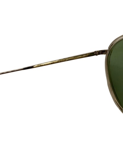 OLIVER PEOPLES MP-2 SUN OV1104S 514552 Buff Green Lens Sunglasses Used w/Case - Picture 3 of 8