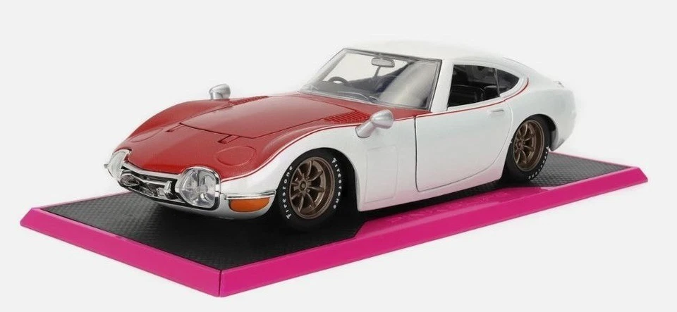 JADA TOYS - TOYOTA 2000GT Starlight 1967 Weiß und Rot - PINK SLIPS - 1/24 - J... - Bild 1 von 1