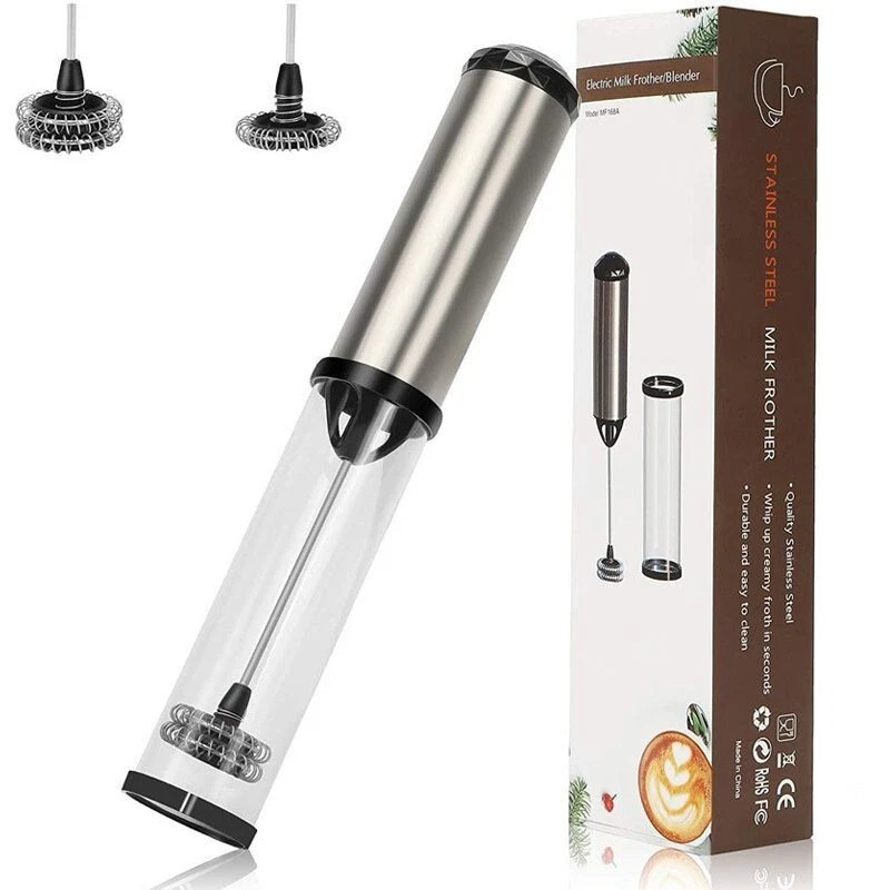 Milk Shaker Whisk Handheld Coffee Frother Eggs Beater Electric Mixer Home Tools