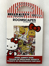 Hello Kitty and Friends Roomscapes 100-Count Decal Variety Pack