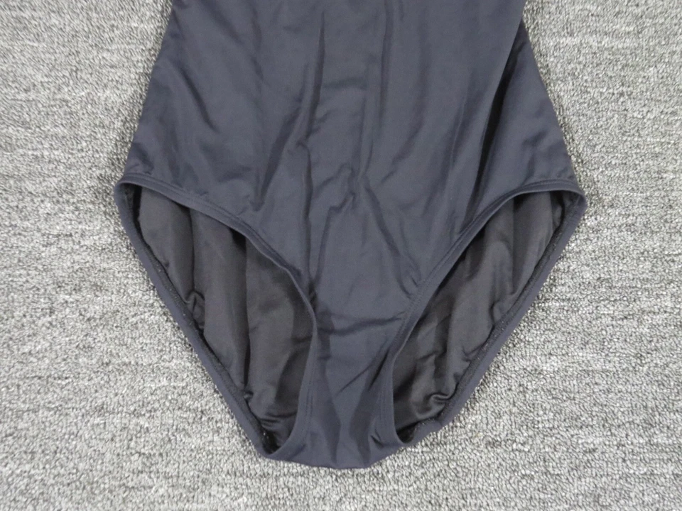 Traje de baño Michael Kors de una pieza para mujer 8 negro acolchado Foto 3 de 4