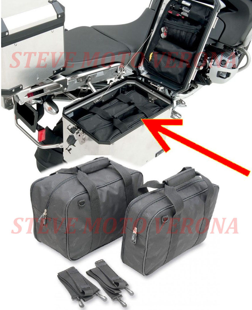 Borse Interne per BMW R1200 GS 2006 2014 con Borse Laterali