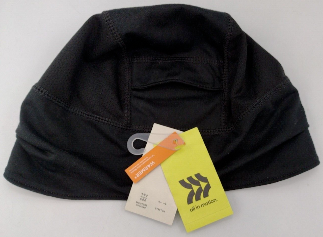 PONY Cappello berretto All In Motion taglia unica nero traspirante coda di cavallo sport all'aperto