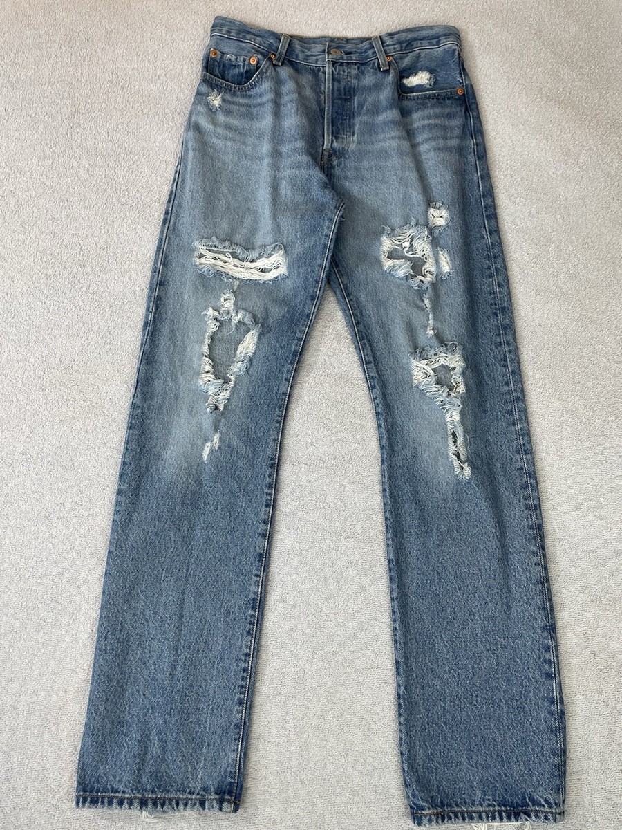 Levi's 501 Big E Straight Leg Premium Jeans Women's 29 x 32 Levi's 501 Big E Straight Leg Premium Jeans Women's 29 x 32