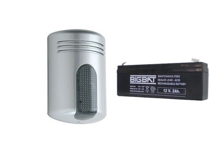 Sirena Esterna Venitem DOGE LS Acciaio Fumé 20.202.103B con Antishock
