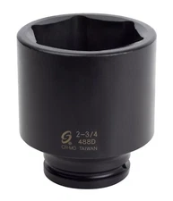 Sunex 488D 2-3/4" 3/4" Drive 6 Point Deep Impact Socket Standard Tools 6pt SAE