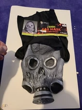Vintage Zombie Apocalypse Gas Mask 1 Piece Halloween Head Cover