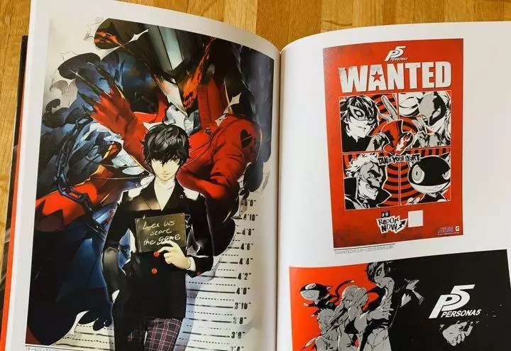 Persona 5 Artbook  Book art, Persona 5 art book, Concept art