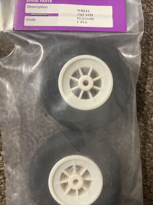 Roues 65 Mm Pour Modélisme - World Models PL3111650 - Neuf Sous Emballage