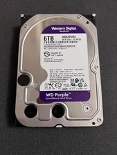 As-is Damage Western Digital WD 6TB, Internal, 3.5 inch (WD63PURZ)