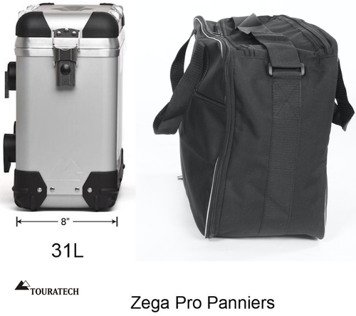 Interior Bolsa de Equipaje Para Touratech Zega Pro Funda 31L