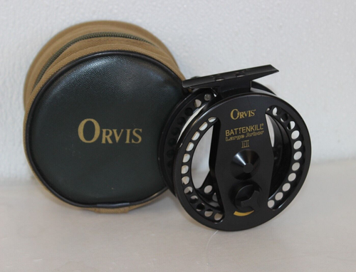 Orvis Battenkill Large Arbor II Fishing Reel & Case - Picture 3 of 15