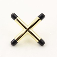 Brass CROSS Rest Head for Snooker or Pool with Plastic Toes