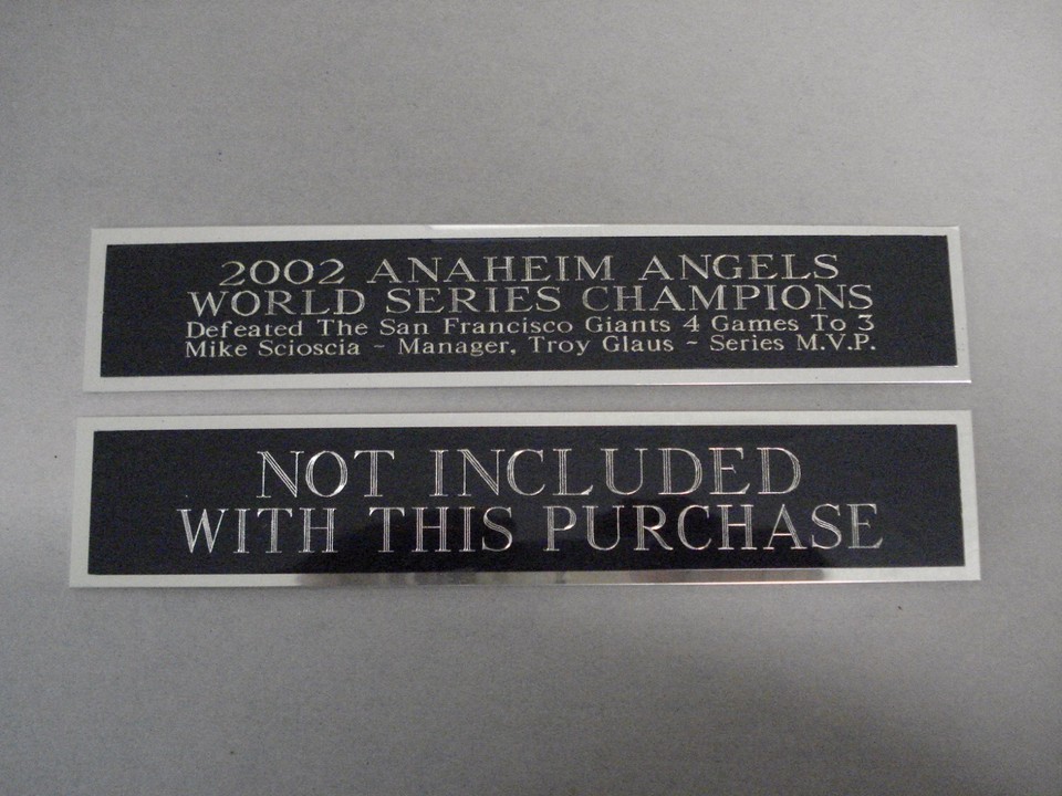 Tim Raines Baseball Card Montreal Expos Card Display Case Nameplate 1.5