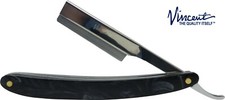 Vintage Style Single Edge Blade Straight Razor Barber Stylist Andis Wahl Black
