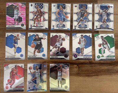 Panini Mosaic - 33 Cards Including Mobley, Giddey, Vassell Rookies- 20-21, 21-22