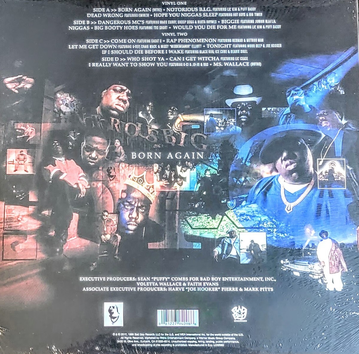 THE NOTORIOUS BIG BORN AGAIN - VINYL 2-LP SET 