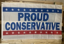Republican Flag FREE SHIP Save America Conservative Trump Desantis USA Sign 3x5’
