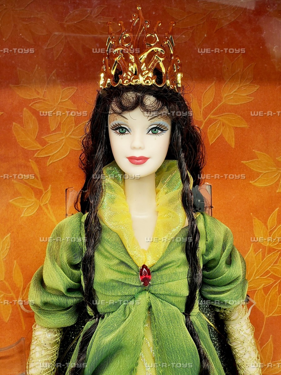 その他 Barbie - Barbie Legends of IRELAND Faerie Queen Barbie Legends of Ireland Faerie Queen Brunette Doll 2004