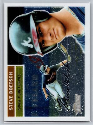 2005 Topps Heritage Chrome #THC70 Steve Doetsch /1956