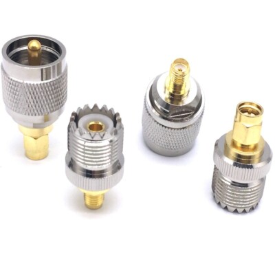 Coaxial RF connector set of four intercom adapter RF head | eBay