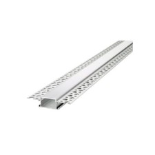 Recessed Anodised Aluminium LED strip Profile for Drywall / Plasterboard 1meter