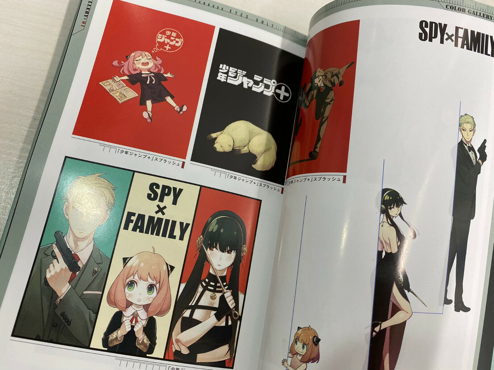 SPY x FAMILY FanBook Oficial EYES ONLY - Japão - Origami Importadora